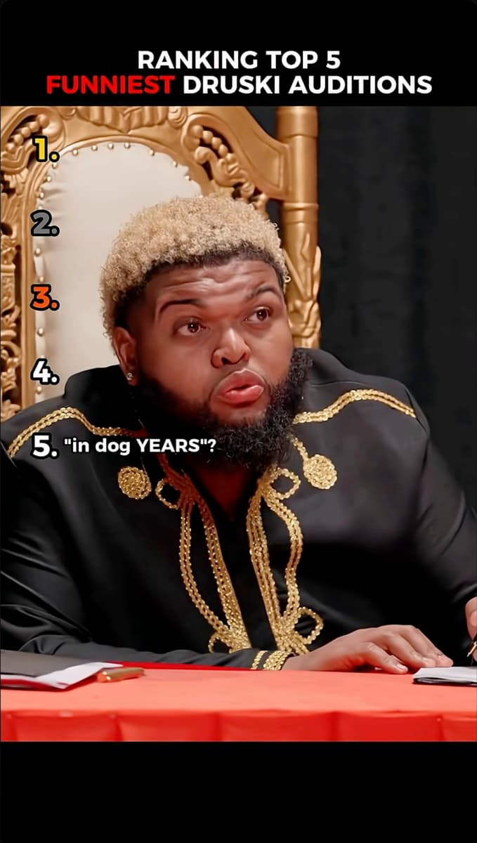 Ranking funniest Druski auditions — countdown short