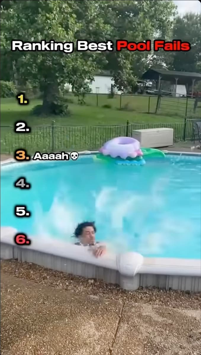 Ranking best pool fails — countdown short
